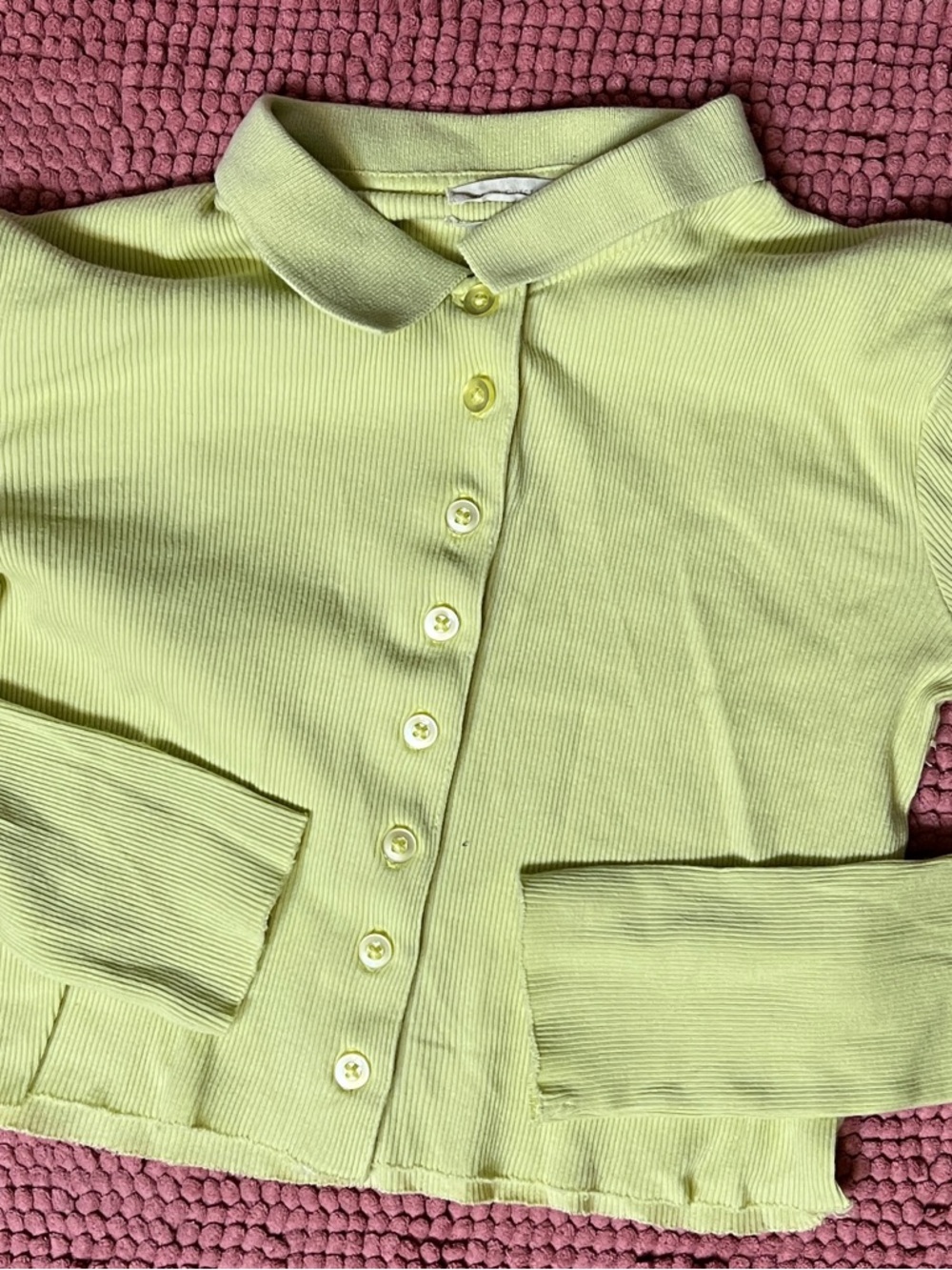 Urban Outfitters Ribbed Cardigan Shirt